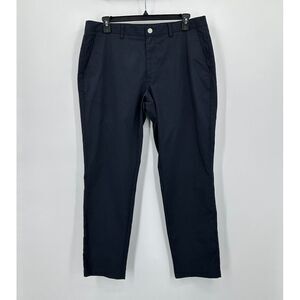 Bonobos Dress Pants Mens 36/30 Blue Striped Golf Performance‎ Preppy Athleisure